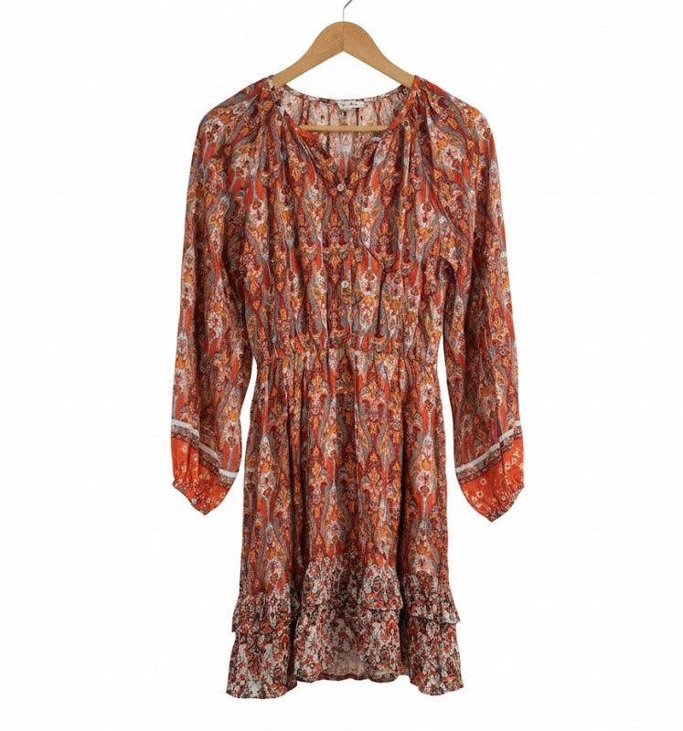 Elegant Coloures Printed Dresses for Women S 6111485 - TUZZUT Qatar Online Shopping