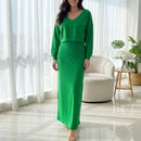 New Stylish Green Women’s Party Wear B0027001 - TUZZUT Qatar Online Shopping