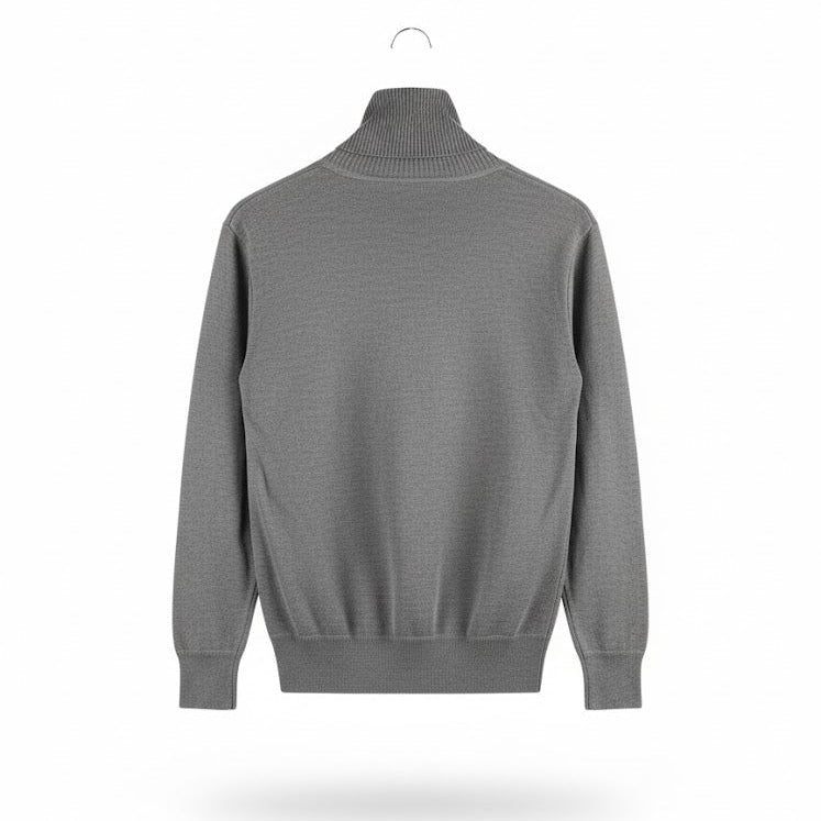 Mens Winter Grey New Stylish Sweater 4275360 - TUZZUT Qatar Online Shopping