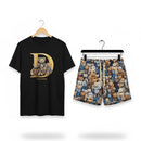 Women's Loose Tshirt and Shorts B-2849 - TUZZUT Qatar Online Shopping