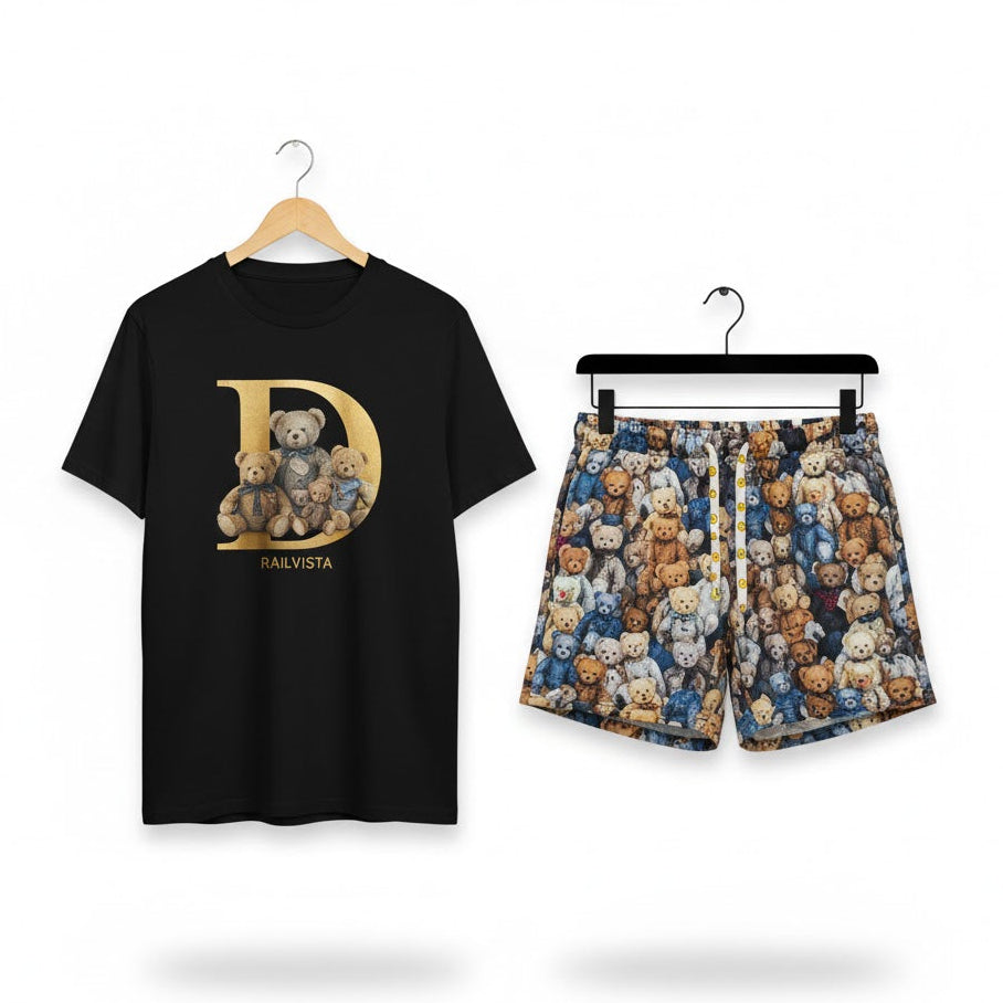 Women's Loose Tshirt and Shorts B-2849 Women's Loose Tshirt and Shorts B-2849