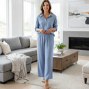 Women's Stylish 2pc Blue Outfit Dress 51548700 - TUZZUT Qatar Online Shopping