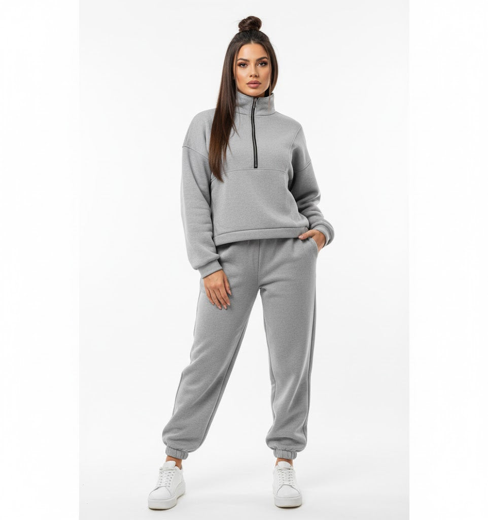 Women's Stand-up Collar Loose Top Wide Pant TZ55 Women's Stand-up Collar Loose Top Wide Pant TZ55