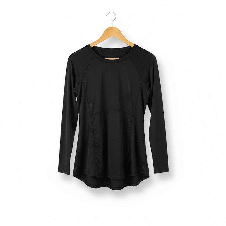 Women's Slim Long Sleever Yogatop L B-259051 - TUZZUT Qatar Online Shopping