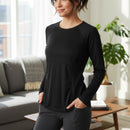 Women's Slim Long Sleever Yogatop L B-259051 - TUZZUT Qatar Online Shopping