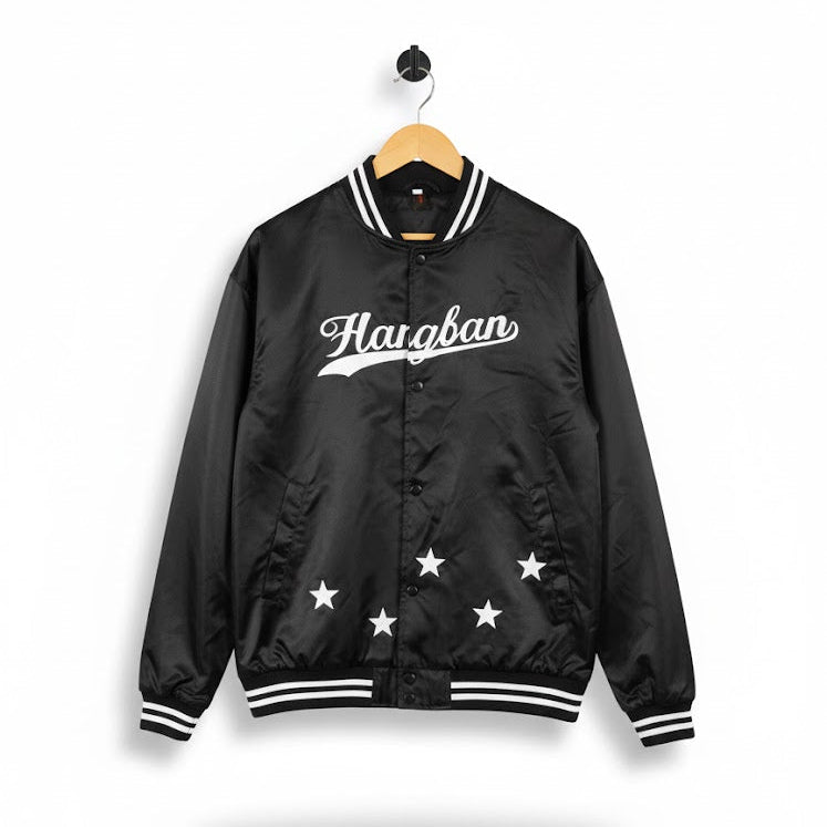 Mens Essential Black and White College Style Jacket for Any Season Size-L 266103
