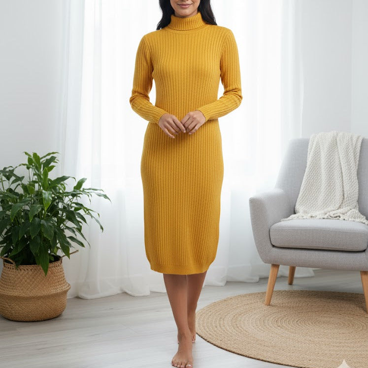 Women's Winter Casual Warm Outfits Women Knitted  L 5521030 - TUZZUT Qatar Online Shopping