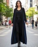 Women's Stylish Open Abaya Dress 173404 - TUZZUT Qatar Online Shopping