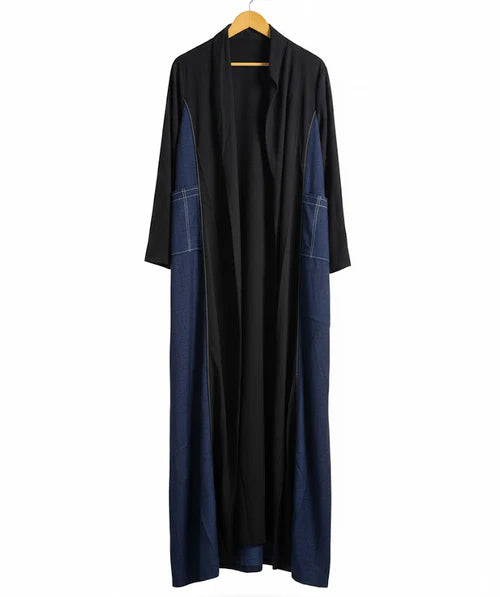 Women's Stylish Open Abaya Dress 173404 - TUZZUT Qatar Online Shopping