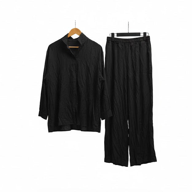 Women's Vintage Shirt and Pyjama Set B-140326