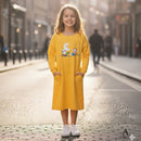 Girl's Typically made from a lightweight, stretchy knit fabric 9-10years S5120528 - TUZZUT Qatar Online Shopping