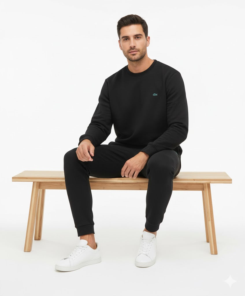 Crocodile Men's Tracksuit Set Black TZ1203