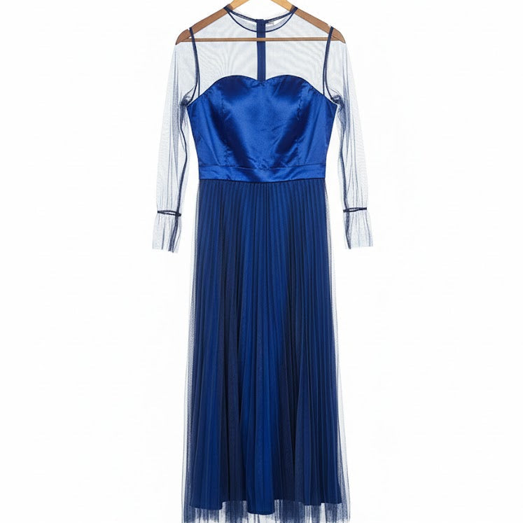 New Stylish Blue Hour Gown Timeless Elegance B-364341 - TUZZUT Qatar Online Shopping