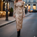 Women’s Chic & Cozy Celine Black Knit Hooded Sweater Party Wear 65537 - TUZZUT Qatar Online Shopping