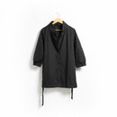 Women's Rugged Refinement  Essential Wool-Blend Winter Coat B-3362 - TUZZUT Qatar Online Shopping