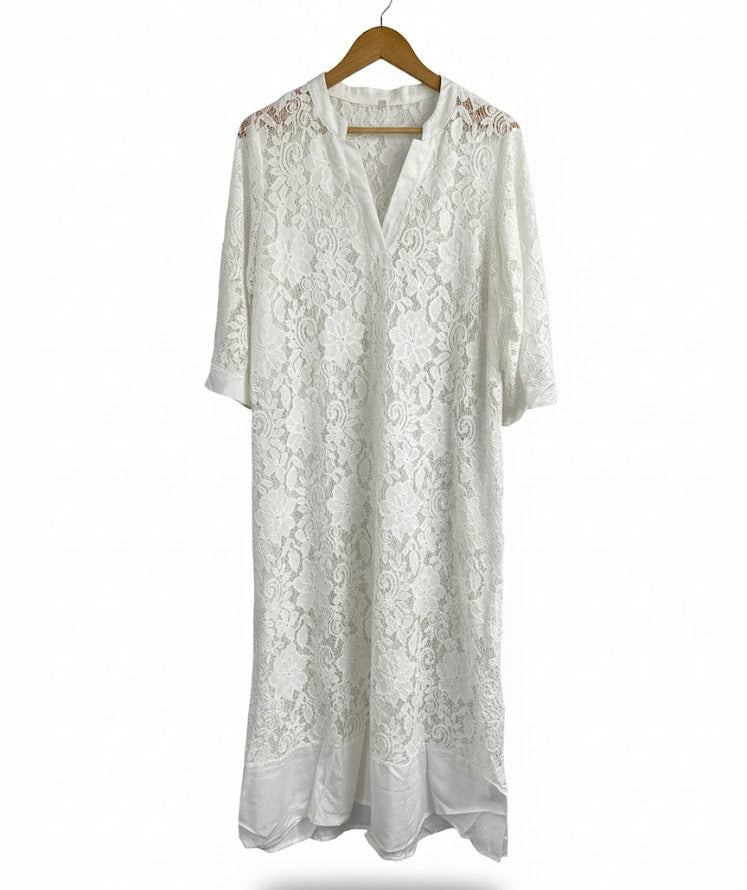 Women's Chic & Refine Your New Go To Lace Midi Dress B-394494 - TUZZUT Qatar Online Shopping