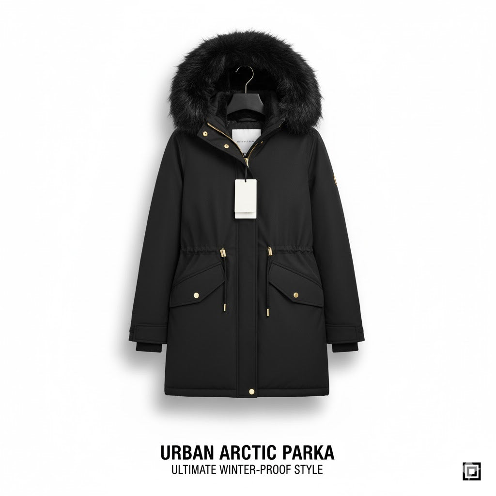 Women's Arctic-Ready Parka Chic & Cozy Winter Wear B-3573