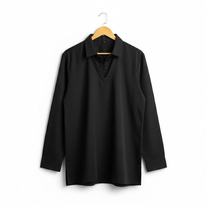 Mens New Stylish Full Sleeve Tshirt B-8241 - TUZZUT Qatar Online Shopping