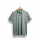 Men's Unique Print Perfect Fit Collar T-shirt T210310 - TUZZUT Qatar Online Shopping