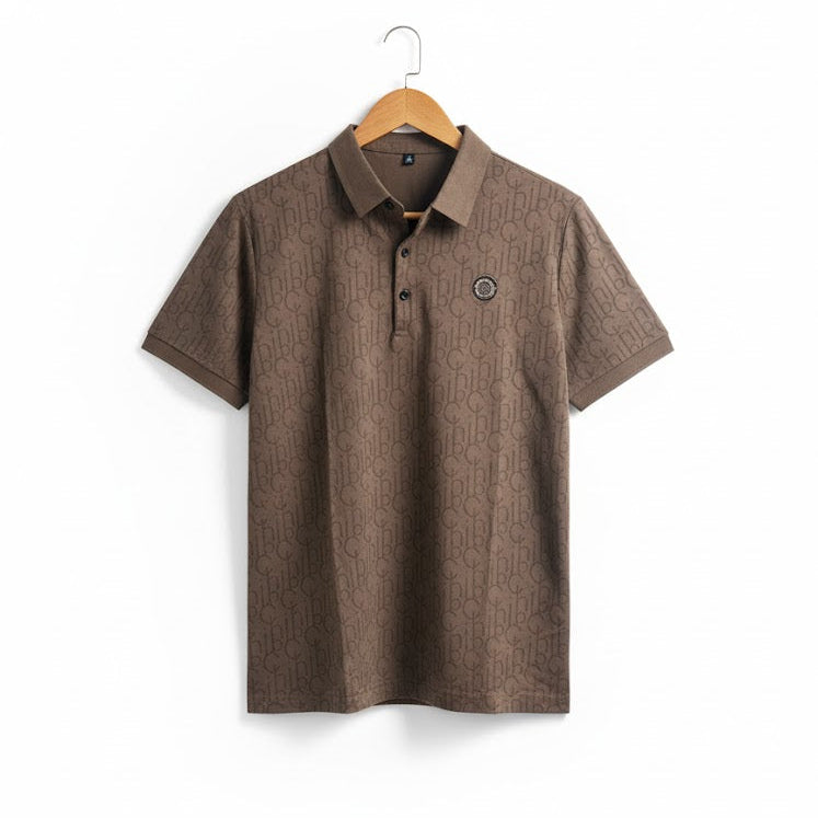 Men's Unique Print Perfect Fit Collar T-shirt T210310 Men's Unique Print Perfect Fit Collar T-shirt T210310