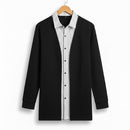 Men's collared shirt with the relaxed feel of an open cardigan Shirt S120364 - TUZZUT Qatar Online Shopping