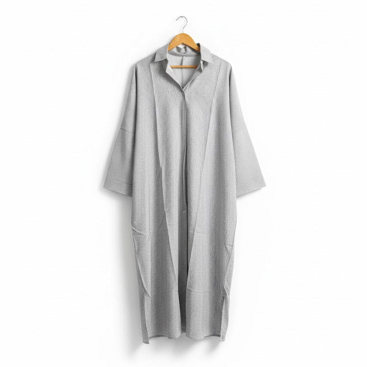 Women's Oversized and Flowing Maxi Long dress 5453260 - TUZZUT Qatar Online Shopping