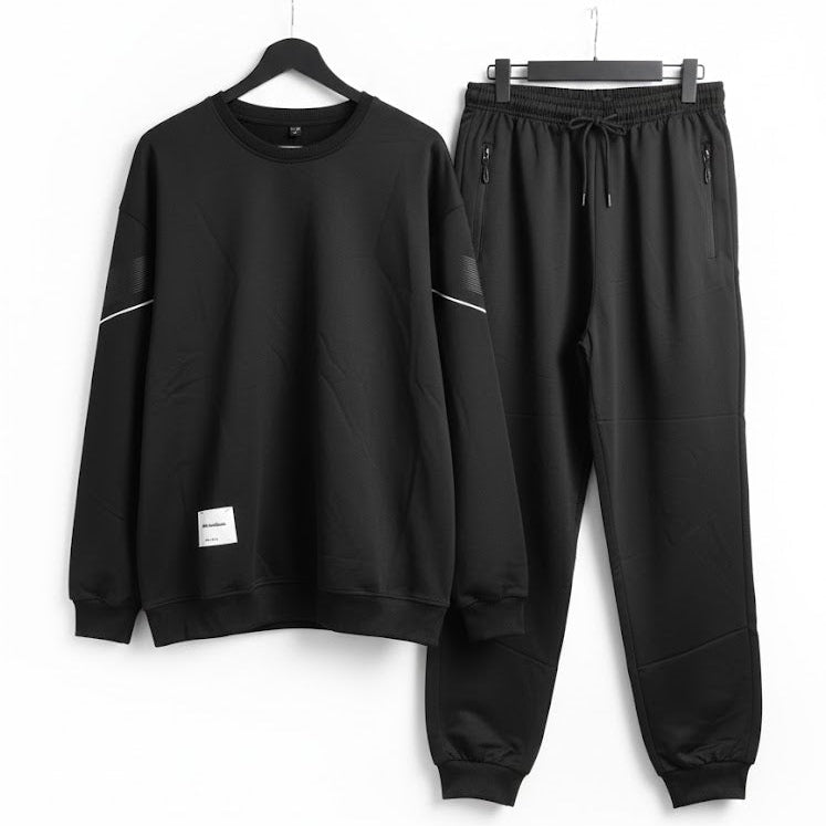 Men's Oversized Crewneck & Jogger Combo Sets 3618 - TUZZUT Qatar Online Shopping