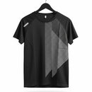 Men's black running/sport T-shirt T8288 - TUZZUT Qatar Online Shopping