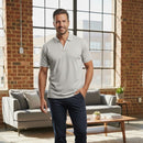 Men's New Modern collar Half Sleeve T shirt B-20384 - TUZZUT Qatar Online Shopping