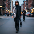 Women's Half & Half Blazer J42187 - TUZZUT Qatar Online Shopping