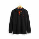 Men's long-sleeve with a vibrant orange contrast 4527010 - TUZZUT Qatar Online Shopping