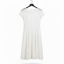 Women's Elegant Lace Midi Dress  B-389349 - TUZZUT Qatar Online Shopping