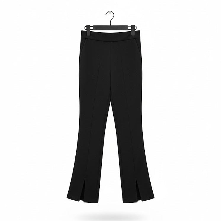 Women's Ultimate Black Tailored Trousers B-369244 - TUZZUT Qatar Online Shopping