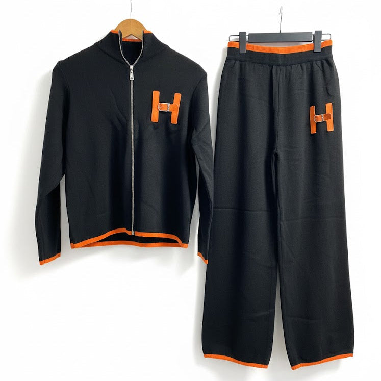 Women's Contemporary Two-Piece Knit Set 2004017
