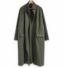 Women's Long Winter Cozy Oversized Trench-Style Coat  B-365391 - TUZZUT Qatar Online Shopping