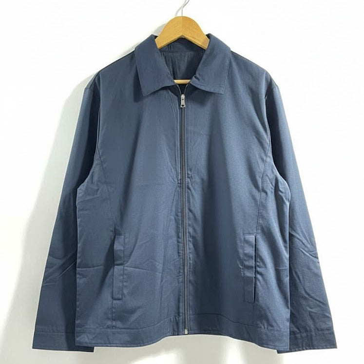 Men's Classic Men's Navy Blue Zip-Up Jacket/Windbreaker B-3125 Men's Classic Men's Navy Blue Zip-Up Jacket/Windbreaker B-3125