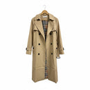 Women's Classic Heritage Trench Winter Coat B-329350 - TUZZUT Qatar Online Shopping