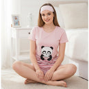Women's Sleepwear  Sweet Dreams Panda Short Set W789 - TUZZUT Qatar Online Shopping