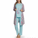 Women's Three Pieces of Pure Bliss Moda Pajama Set W963 - TUZZUT Qatar Online Shopping