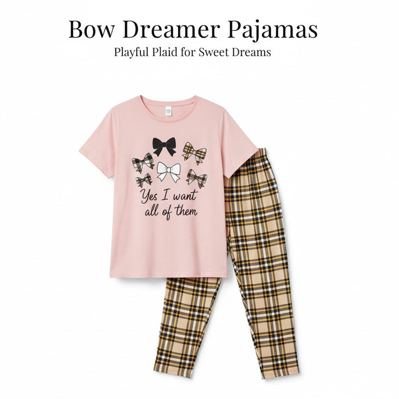 Women's Short-Sleeve Tee and Cropped Pants W711 - TUZZUT Qatar Online Shopping