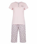 Women's charming two-piece pajama set W544 - TUZZUT Qatar Online Shopping