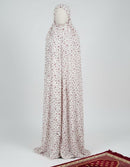 Women's Prayer Dress Floral Printed Hijab Isdal Asdal DN-70288 - TUZZUT Qatar Online Shopping