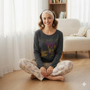 Women's Stylish 3-Piece Loungewear Set W374 - TUZZUT Qatar Online Shopping