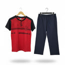 Men's Casual Print Lounge Set S8877101 - TUZZUT Qatar Online Shopping