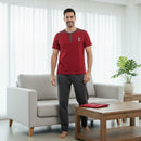 Men's Casual Charcoal Grey Lounge Pants S2201088 - TUZZUT Qatar Online Shopping