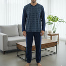 Men's Stylish Long-Sleeve Lounge Set S7714700 - TUZZUT Qatar Online Shopping