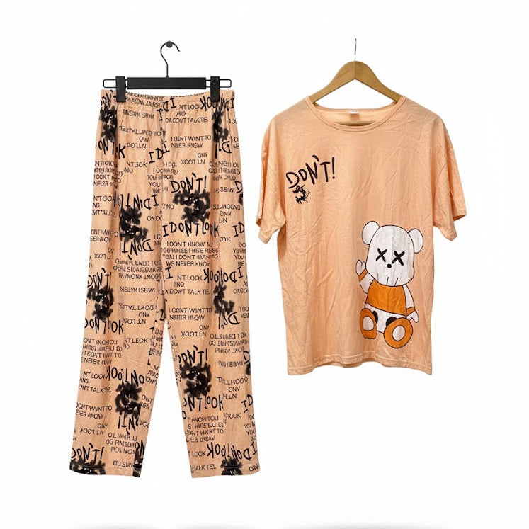 Women's graphic lounge Pajama Set 3033441