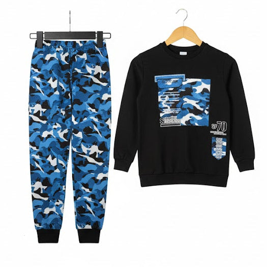 Kid's Boy Kid's Graphic Track Suit 7-8Y 118008 - TUZZUT Qatar Online Shopping