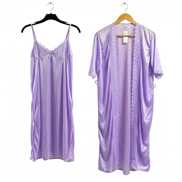 Women's two-piece negligee/sleepwear set 0033011 - TUZZUT Qatar Online Shopping