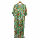 Women's Ultimate Printed Kaftan-Style Dress 3002111 - TUZZUT Qatar Online Shopping